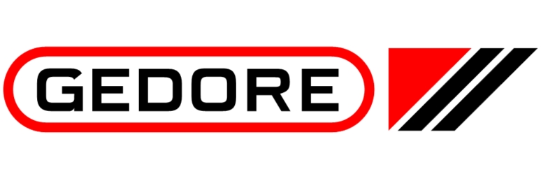 Logo da marca Gedore, fabricante de ferramentas manuais profissionais