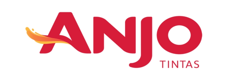 Logo da marca Anjo Tintas, fabricante de tintas e revestimentos